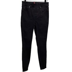 SPANX Jean-ish Ankle Denim Leggings Faded Black Size Small